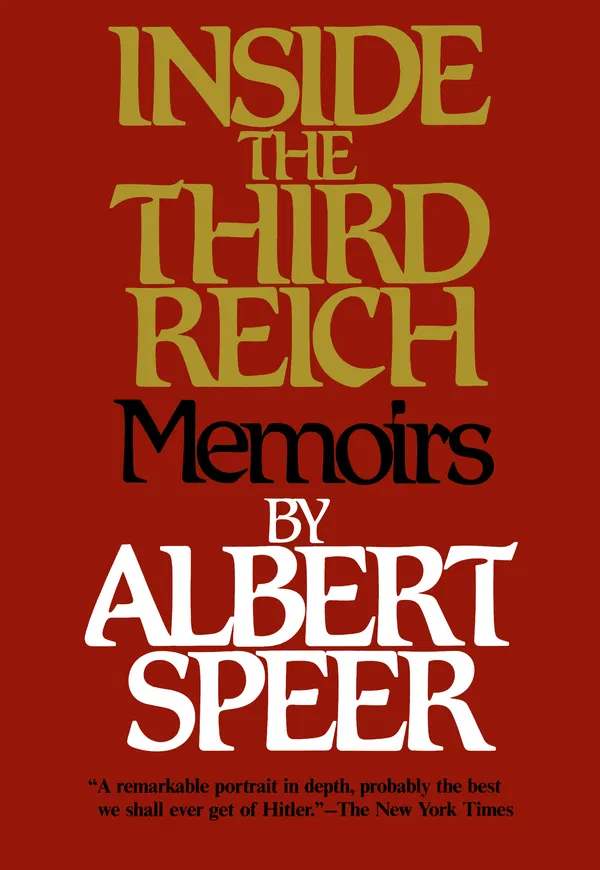 Inside the Third Reich Book by Albert Speer