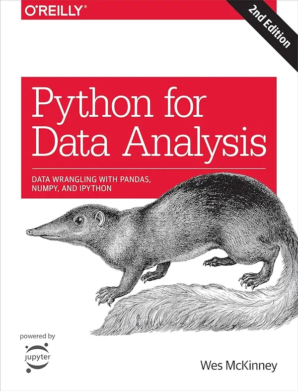 Python for Data Analysis: Data Wrangling with Pandas, NumPy, and Jupyter Book by Wes McKinney