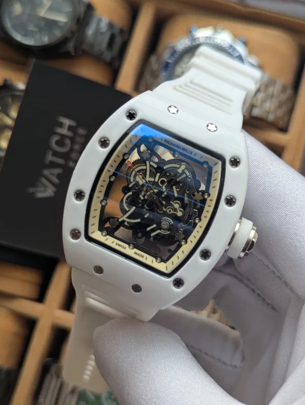 Richard Mille White Quartz Watch