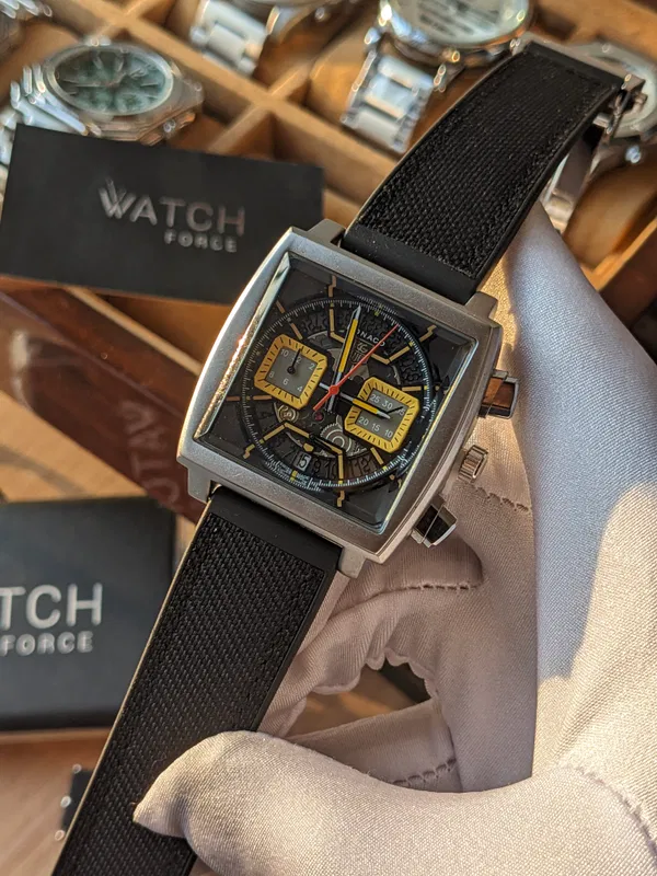 Tag Heuer Monaco Chronograph Strap Watch