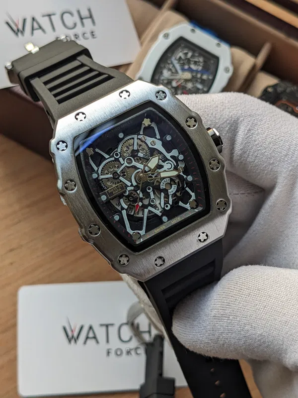 RM Silver Dial Quartz Watch