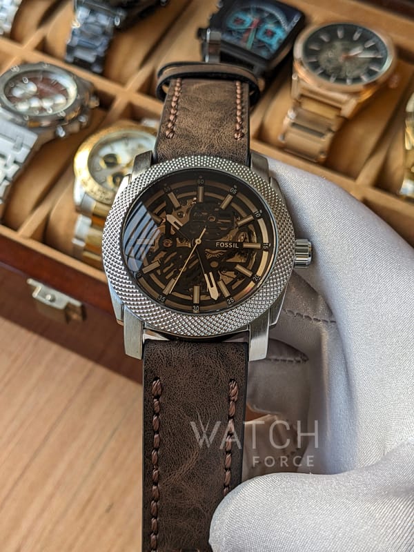 Fossil Skeleton Mechanical Watch
