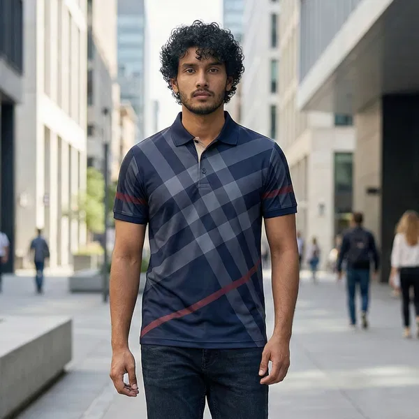 PL04 China P.P Sublimation Premium Polo T-Shirt