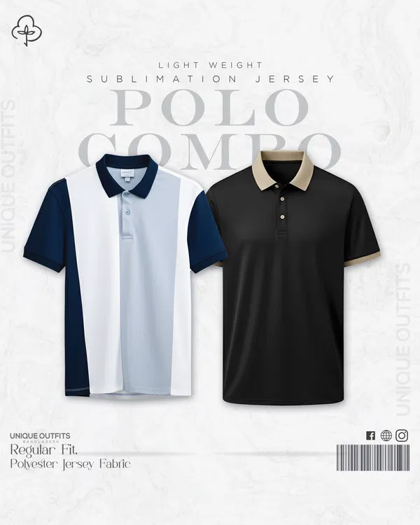 PL28 China P.P Sublimation Premium Polo T-Shirt