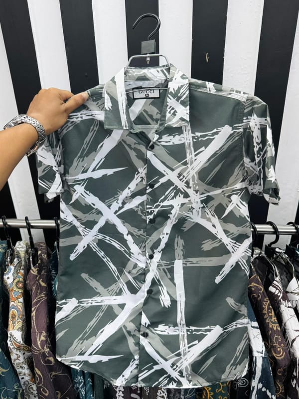 PSH11 Men's Premium China Printed Casual Shirt