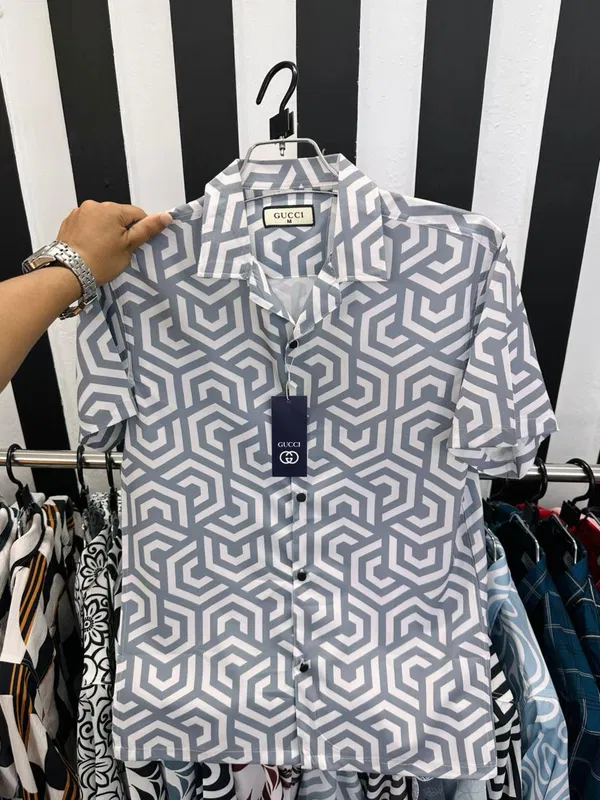 PSH15 Men's Premium China Printed Casual Shirt
