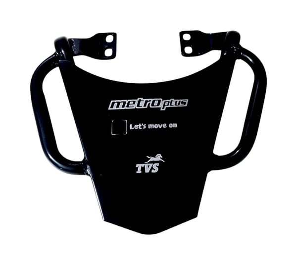 Premium Back Carrier With Handle For TVS Metro Plus