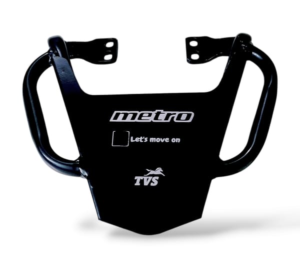 Premium Back Carrier With Handle For TVS Metro