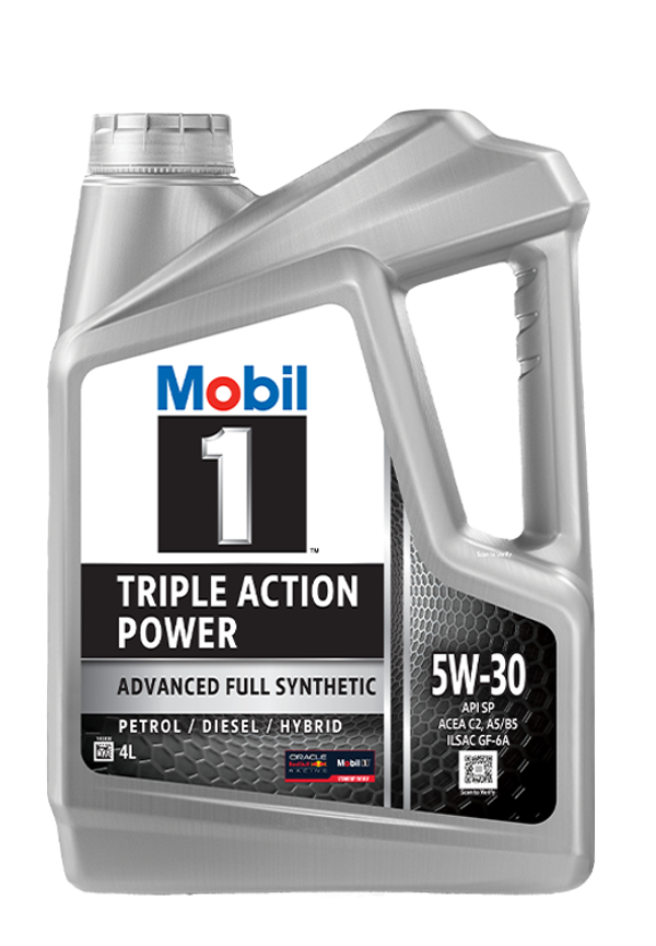 Mobil 1 5W-30 Friction Fighter Full Synthetic Engine Oil – 4L
