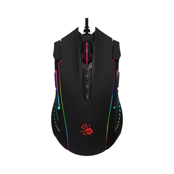 A4TECH Bloody J90S 2-Fire RGB Animation Gaming Mouse