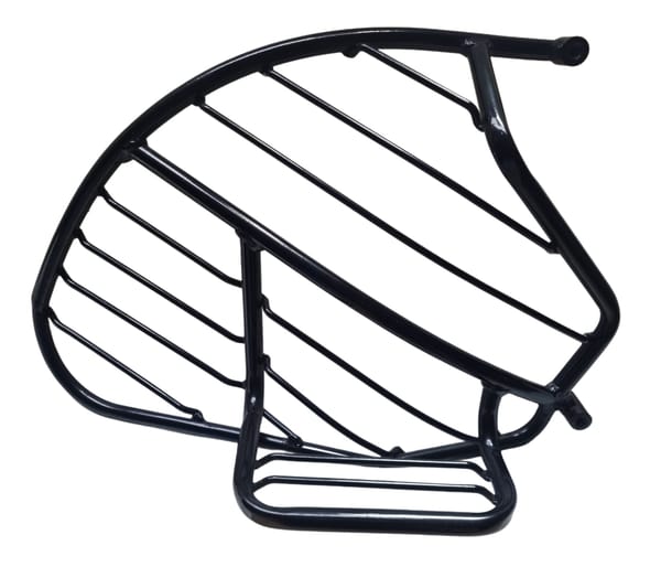 Premium Heavy Black Right Side Sharee Gourde For Royal Enfield Meteour & Classic 350