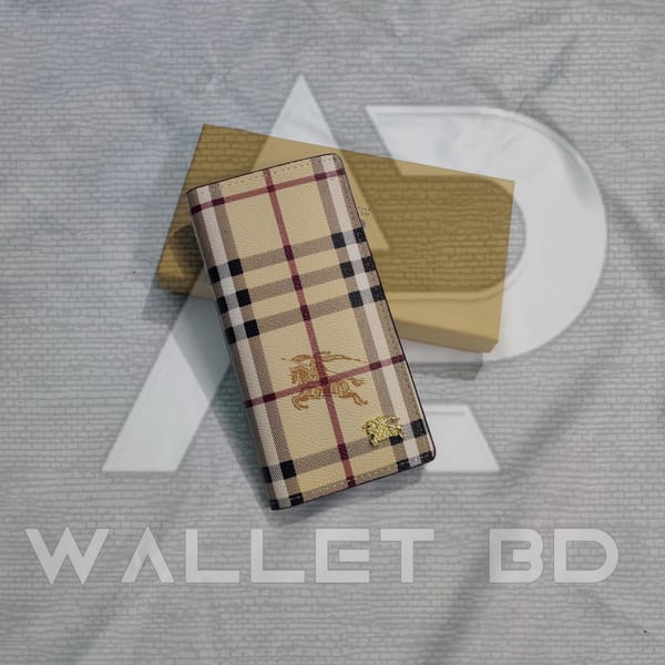 Burberry Men Long Wallet