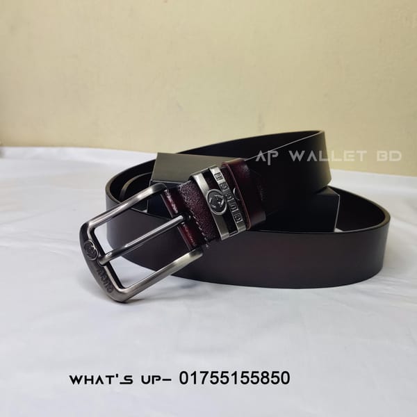Gucci Genuine Leather Premium Pin Buckle Belt With Box
