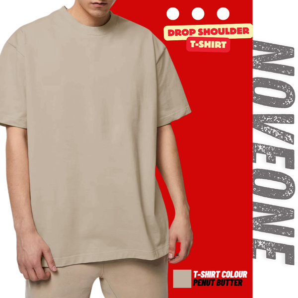 Penut Butter - Drop Shoulder T-shirt for Men