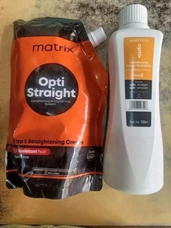 Matrix Opti Stright Resistant Straightening Cream 500ml+500ml
