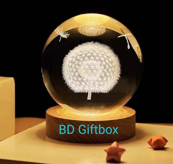 LED Crystal Ball – Dandelion