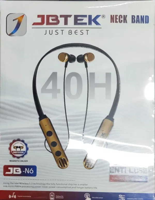 JBTEK JB-N6  Neckband price in Bangladesh