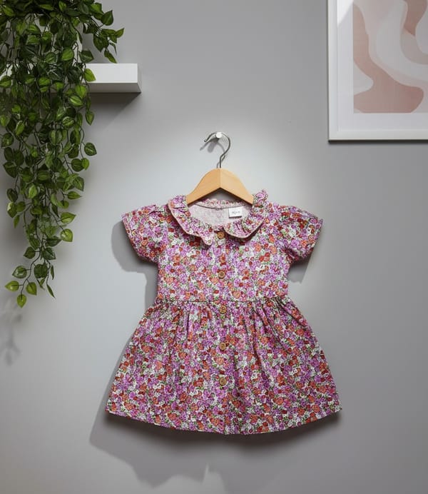 Girls Woven Frock Code: MS-35