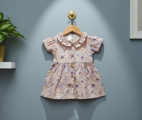 Girls Woven Frock Code: MS-39