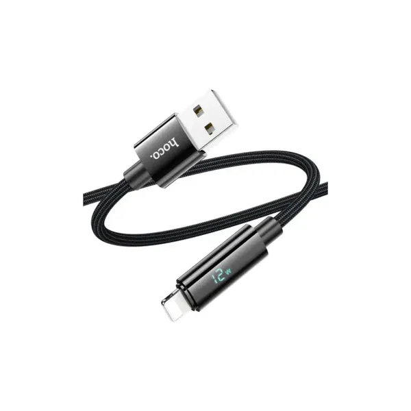 Hoco U125 12w 1.2m USB-A To Lightning Cable
