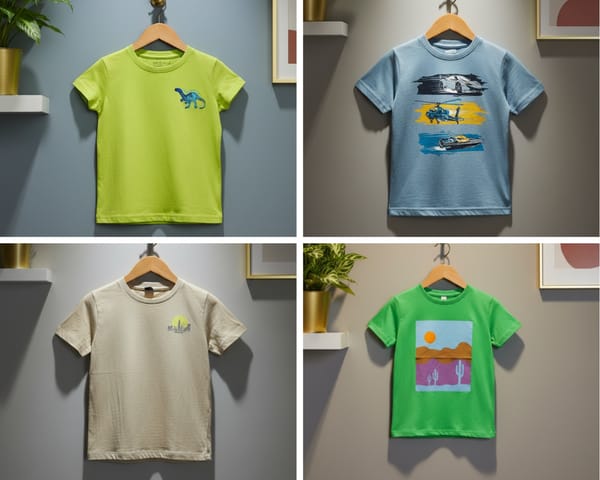Boys T-shirt (৪ পিচ কম্বো) Code: MS-01