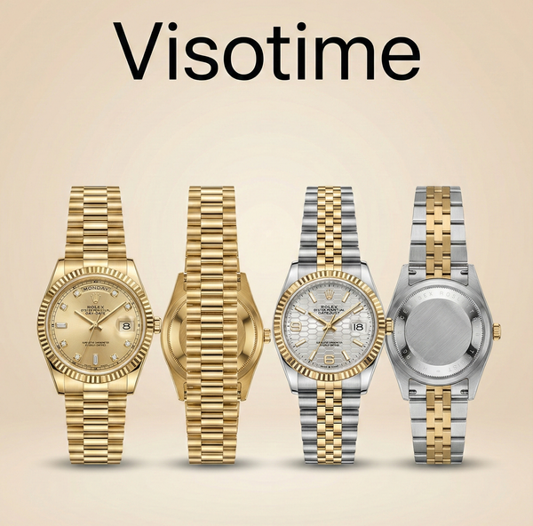 Rolex Classic Luxury Watch Showcase – Gold-Tone and Two-Tone Styles