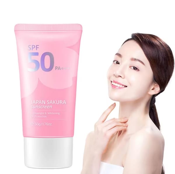 Japan Sakura Sunscreen SPF 50+++ 50 g (Watery)