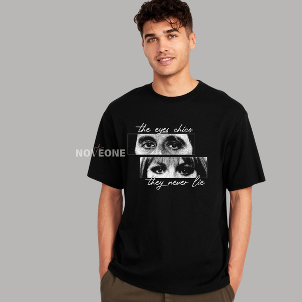 NoveOne N25018– Premium Oversized T-Shirt (Color: Black)