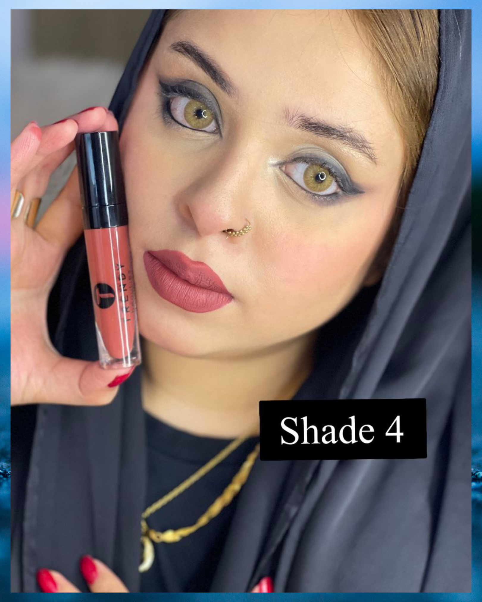 Trendy Beauties Liquid Matte Lipstick #04