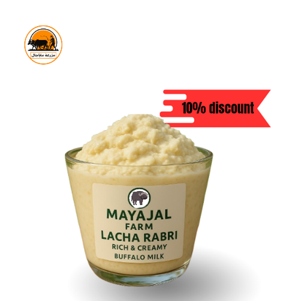 Lacha rabiri from buffalo milk.