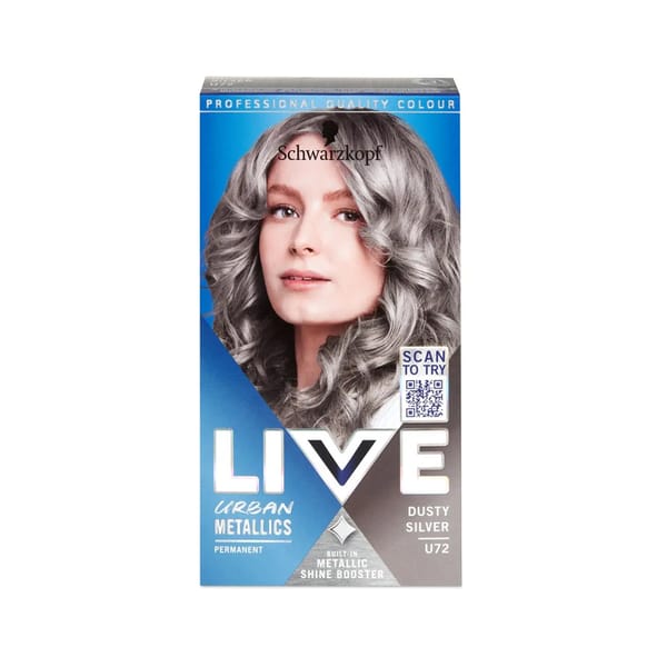 Schwarzkopf Live Urban Metallics Dusty Silver U72
