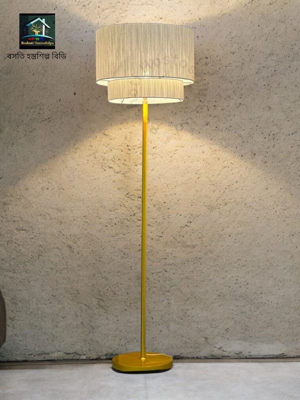 Corner floor lamp