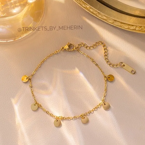 Coin bracelet