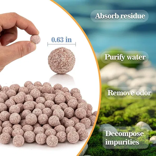 Bio ball filter media ( 100 grm)