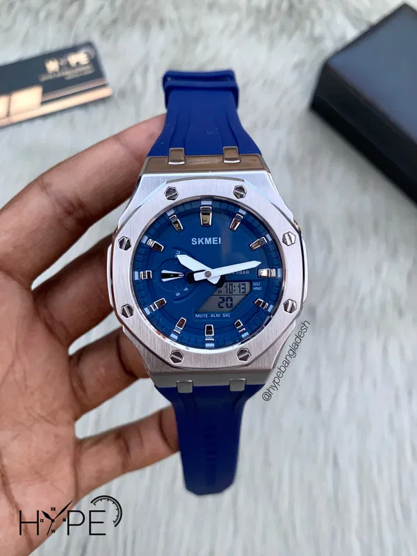 SKMEI dual time (Blue)