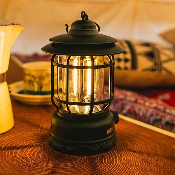 Rechargeable camping lamp