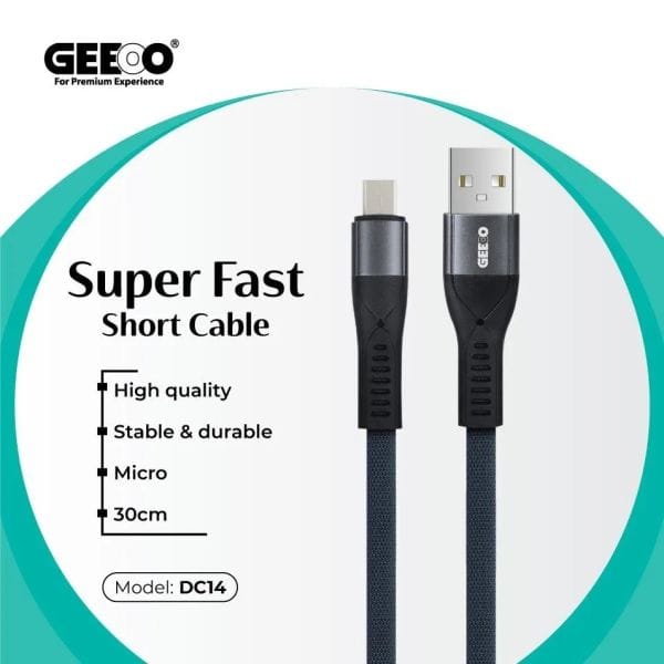 Geeoo DC-10 Type-C Short Cable