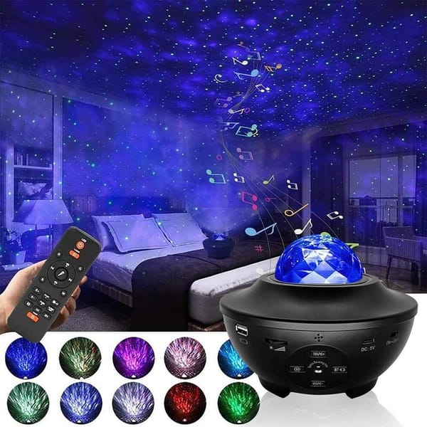 Galaxy Projector Light With Bluetooth Speaker