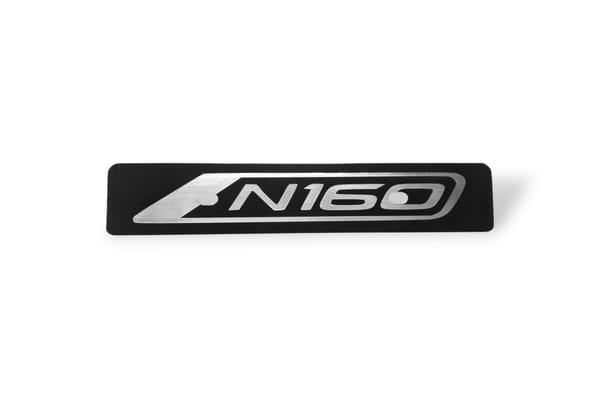 Premium Front Name Plate Board Pulser N-160