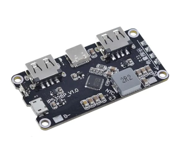 IP5328P Dual USB Power Bank Module Type-C 3.7V to 5V 9V 12V Step up Fast Quick Charger Circuit Board QC2.0 QC3.0