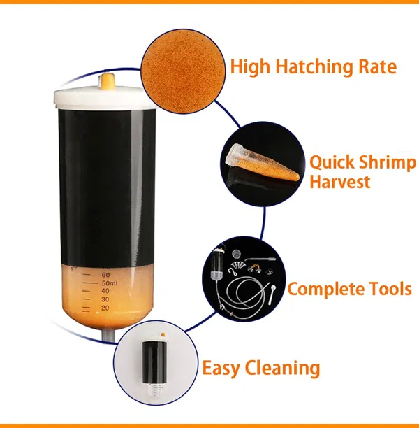 Brine shrimp hatching kit