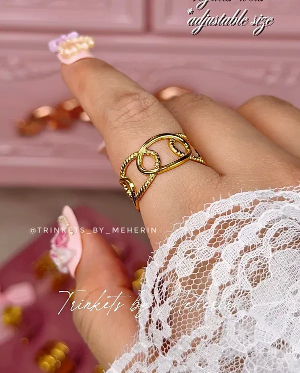 Stainless steel ring 12