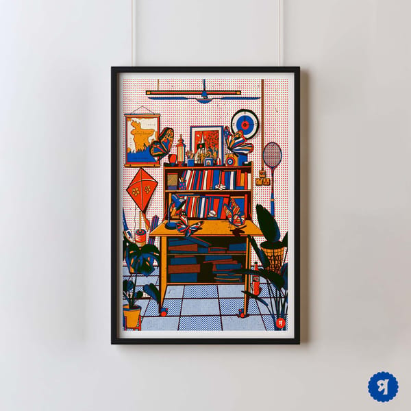 Nostalgic Reading table