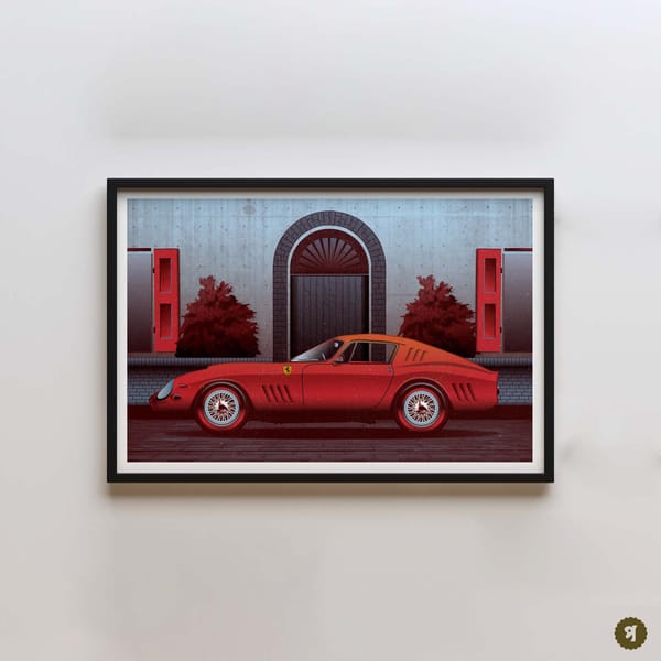 Old ferrari