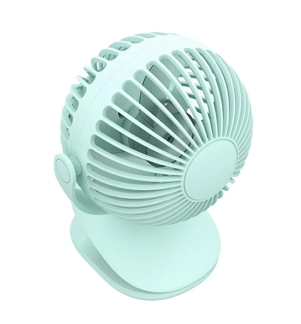 Mini Clip Fan 360 Degree Rotation Rechargeable Fan (WiWu FS03)