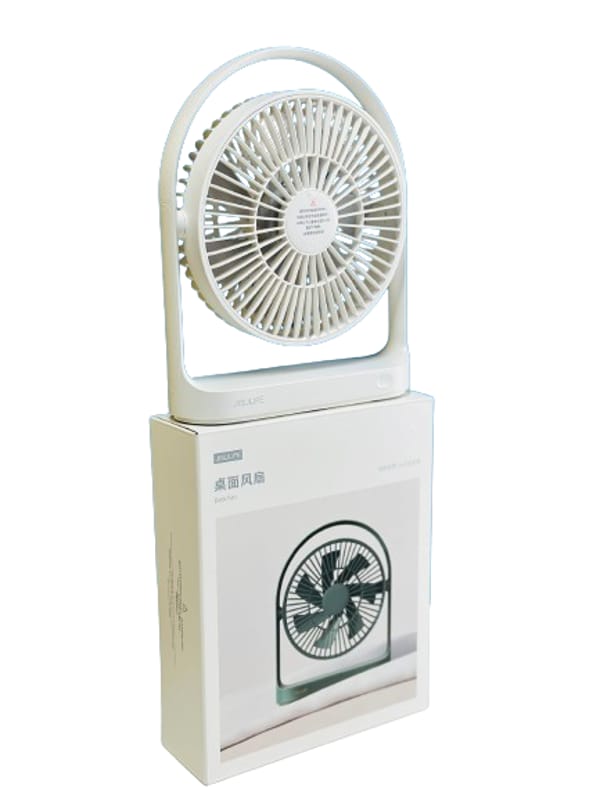 JISULIFE FA19A DC Fan, Run Directly With USB Power From Power Bank Or Solar (Without Battery)