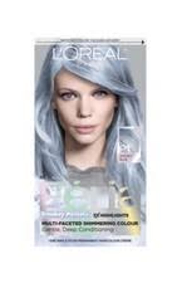 L'Oreal Paris Hair Color Feria Pastels Dye Smokey Blue P1