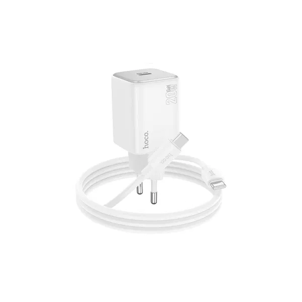 Hoco N40 20w Charger With 1m Type-C To Type-C Cable