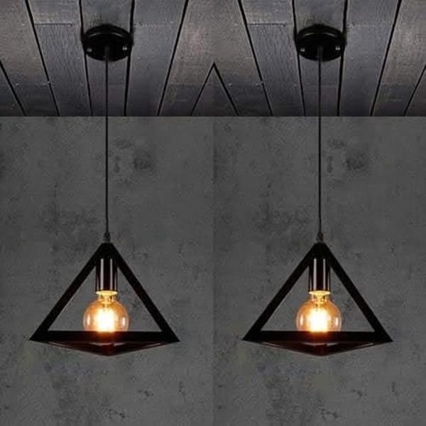 ceiling single lamp.