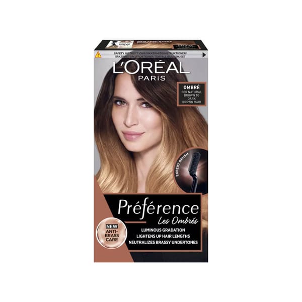 L’Oreal Paris Preference Ombre Hair Dye Natural Brown To Dark Brown